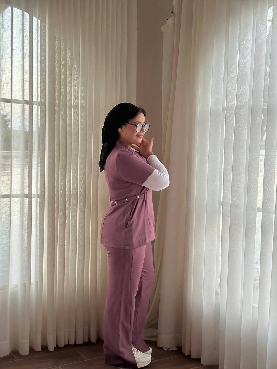 Cortico Aura in Smoky Pink